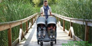 lightweight double strollers