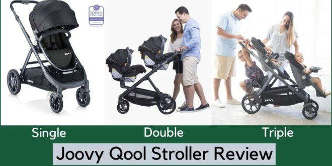 joovy double stroller qool