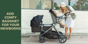 Joovy qool stroller Comfy Bassinet for Newborns